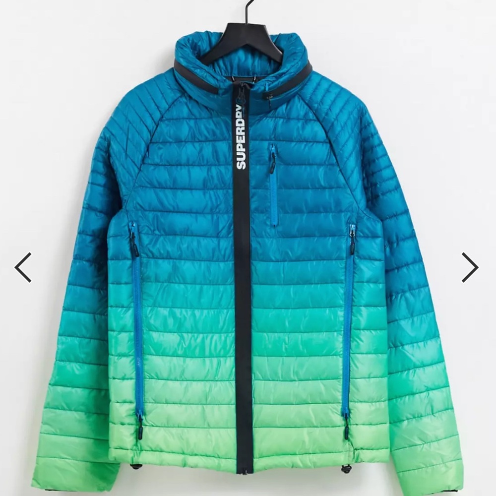 Superdry power fade jacket Men’s Small